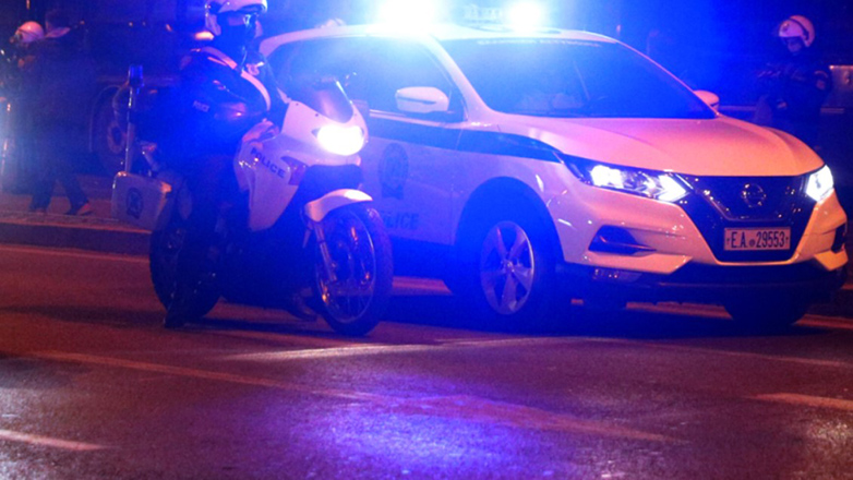 Καταδίωξη οχήματος και σύλληψη του οδηγού στον Διόνυσο