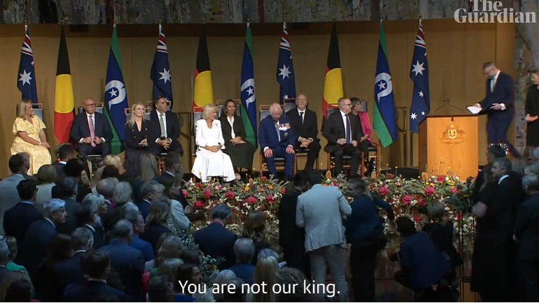 «Δεν είσαι ο βασιλιάς μου»