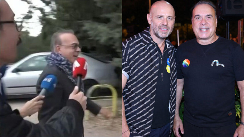 Φώτης Σεργουλόπουλος: Η πρώτη του αντίδραση on camera μετά την αποκάλυψη του γάμου του με τον Βαγγέλη Γερασίμου