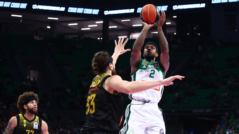 Μπάσκετ: Κυρίαρχος στο ΟΑΚΑ ο Παναθηναϊκός, 94-74 την ΑΕΚ