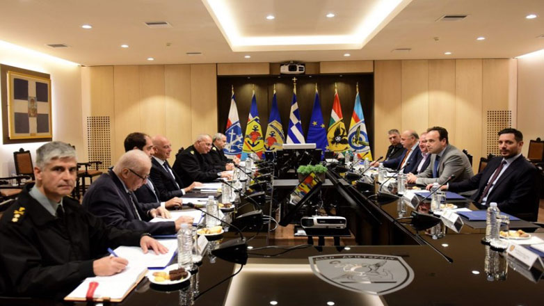 Ολοκληρώθηκε η σύσκεψη για θέματα δορυφορικών επικοινωνιών στο ΥΠΕΘΑ