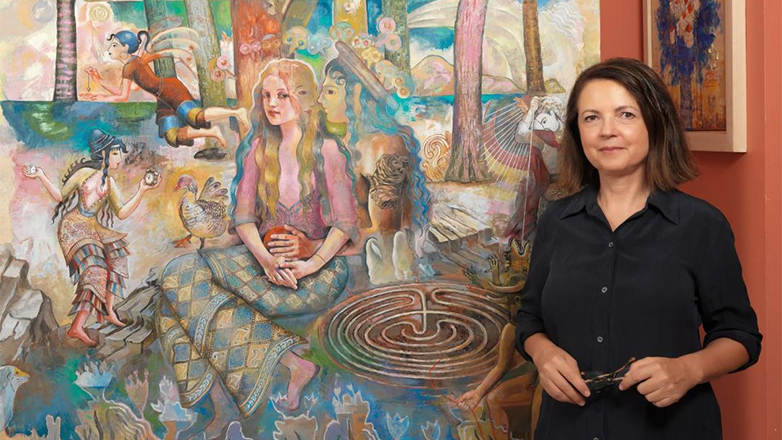 «Φυσάει ο Χρόνος στα Όνειρα»: Η ζωγράφος Κάτια Βαρβάκη παρουσιάζει τα νέα της έργα