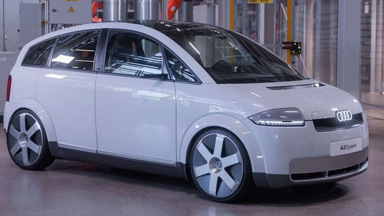 A2: Η Audi μετέτρεψε το πιο άσχημο μοντέλο στην ιστορία της σε ηλεκτρικό και είναι πλέον εντυπωσιακό