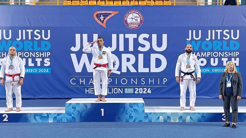 Ποδαρικό με 15 μετάλλια στο Παγκόσμιο Πρωτάθλημα Ζίου Ζίτσου στην κατηγορία Masters