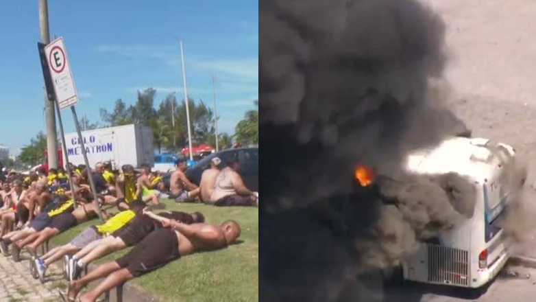 Σε πεδίο μάχης μετατράπηκαν οι δρόμοι του Ρίο ντε Τζανέιρο