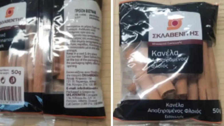 Ανάκληση αποξηραμένης κανέλας από τον ΕΦΕΤ Ανάκληση αποξηραμένης κανέλας από τον ΕΦΕΤ