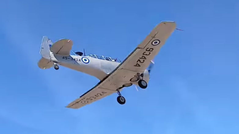 Πολεμική Αεροπορία: Ξανά στους αιθέρες το Τ-6 Harvard