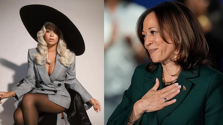 Στο πλευρό της Κάμαλα Χάρις η Beyoncé