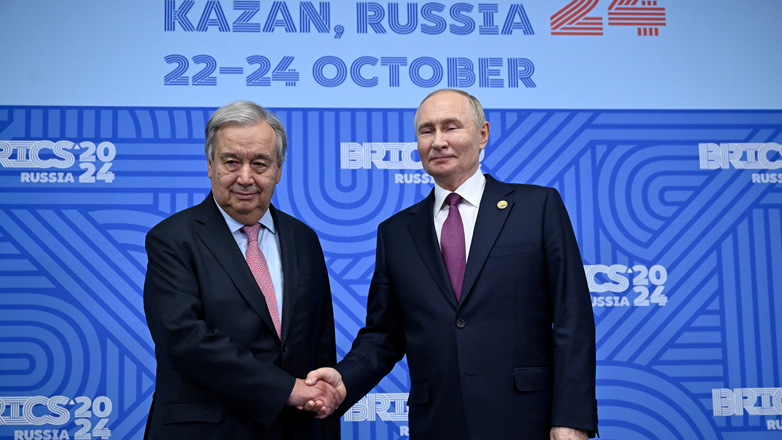 Γκουτέρες σε Πούτιν: Η εισβολή της Ρωσίας στην Ουκρανία παραβιάζει το διεθνές δίκαιο