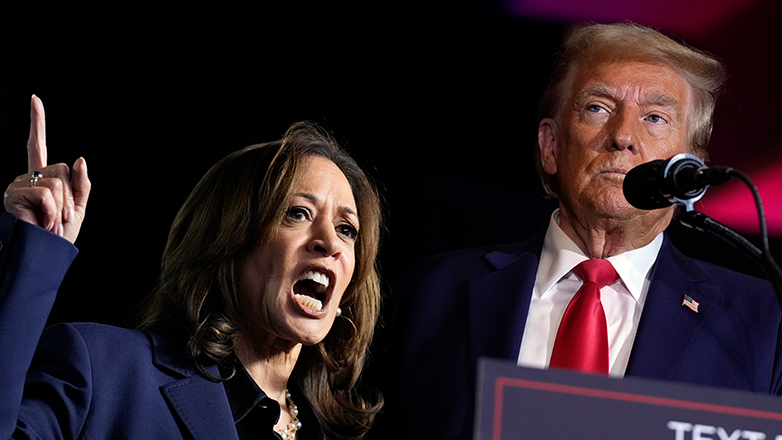 Δημοσκόπηση – Wall Street Journal: Οριακό προβάδισμα του Τραμπ έναντι της Χάρις στην πρόθεση ψήφου