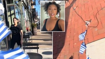 ΗΠΑ: Συνελήφθη 23χρονη που έσκισε ελληνικές σημαίες – Νόμιζε ότι ήταν του Ισραήλ