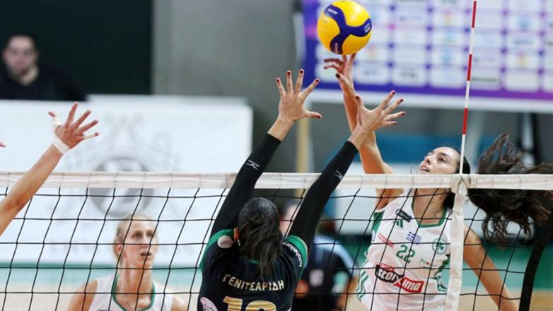 Βόλεϊ Γυναικών: Έχασε βαθμό ο Παναθηναϊκός, 3-2 τον Μίλωνα