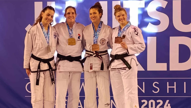 Zίου Ζίτσου: Διπλή επιτυχία για τα ελληνικά χρώματα στο Παγκόσμιο πρωτάθλημα του Ηρακλείου