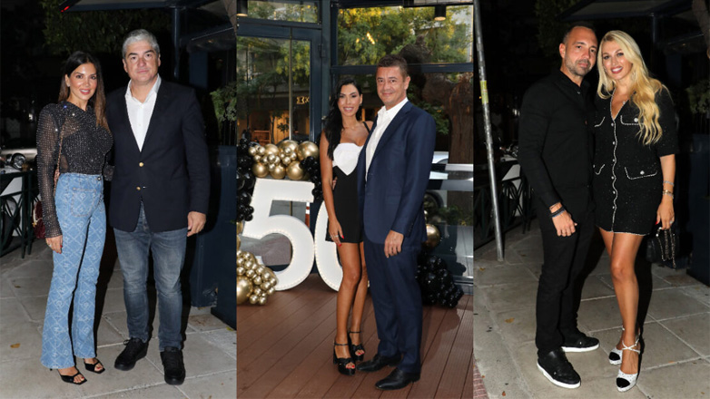 Αντώνης Σρόιτερ: Πλήθος επωνύμων στο πάρτι γενεθλίων του στο Κολωνάκι – Το «καυτό» φιλί στη σύζυγό του, Ιωάννα Μπούκη