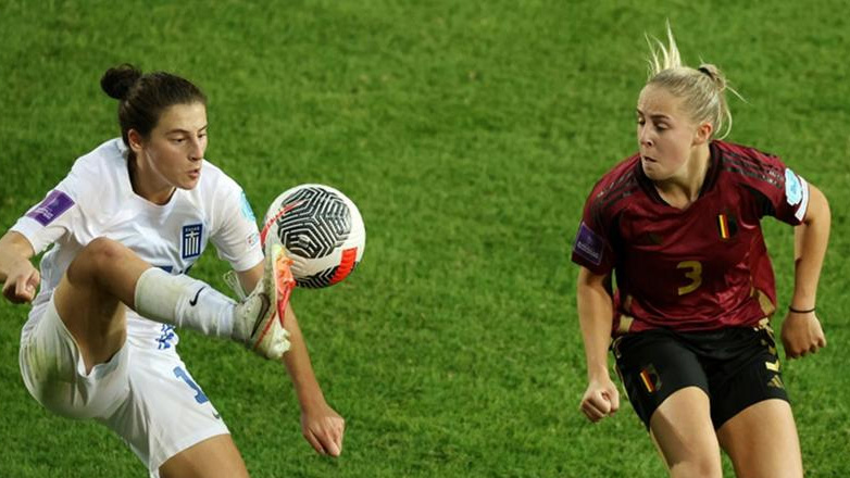 Ποδόσφαιρο: Συντριβή με 5-0 από το Βέλγιο και αποκλεισμός για την Εθνική γυναικών