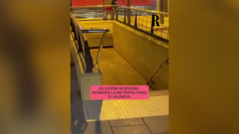 Στη λάσπη βυθίστηκε το μετρό της Βαλένθια