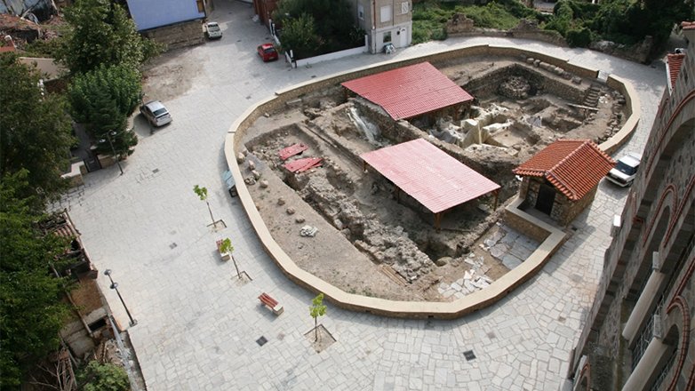 Έδεσσα: Αποκατάσταση και ανάδειξη του αρχαιολογικού χώρου της πλατείας Βαροσίου