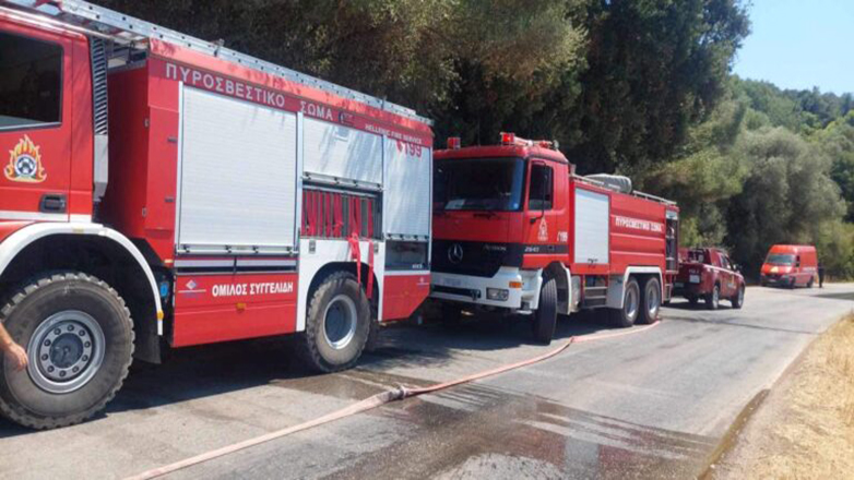 Φωτιά στο Κορωπί