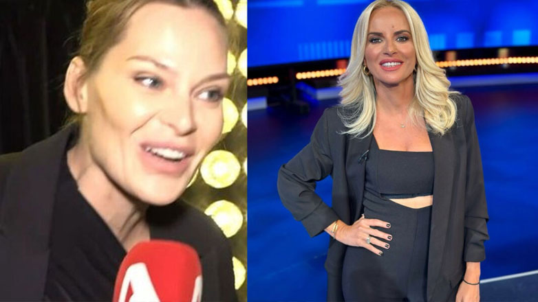 Η Υβόννη Μπόσνιακ σε ρόλο ρεπόρτερ: Έκανε συνέντευξη στη Μαρία Μπεκατώρου