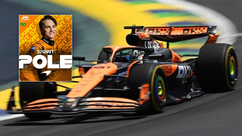F1: Ο Oscar Piastri κέρδισε την Pole Position για το σημερινό Sprint στην πίστα του Interlagos 