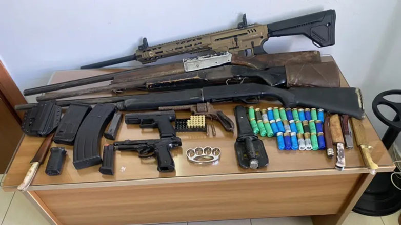 Σύλληψη 6 ατόμων για όπλα και ζωοκλοπή