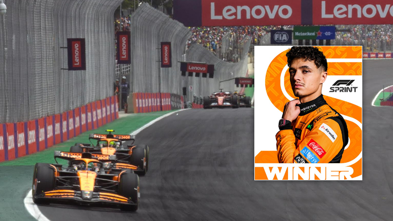 F1 Brazil: Ο Lando Norris κέρδισε τον αγώνα και δύο επιπλέον βαθμούς