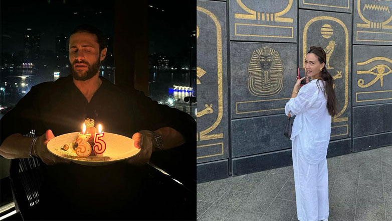 Κωνσταντίνος Βασάλος: Γιόρτασε τα γενέθλιά του στο Κάιρο μαζί με την σύντροφό του, Μαρία Παπαγεωργίου