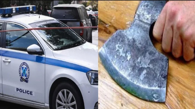 Συνελήφθη άνδρας που κυκλοφορούσε με τσεκούρι