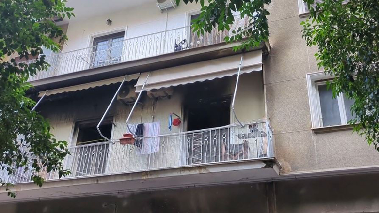 Φωτιά στον Άγιο Παντελεήμονα