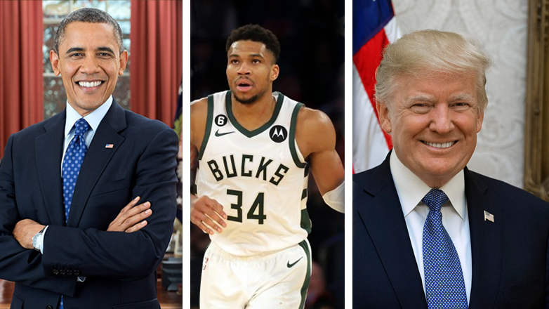 Ο Μπάρακ Ομπάμα στηλιτεύει τον Ντόναλντ Τραμπ για τον Αντετοκούνμπο