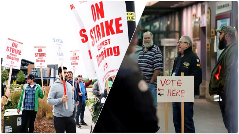 Η Boeing Union τερματίζει την μακρόχρονη απεργία της αφού πέτυχε υψηλές αυξήσεις μισθών Η Boeing Union τερματίζει την μακρόχρονη απεργία της αφού πέτυχε υψηλές αυξήσεις μισθών