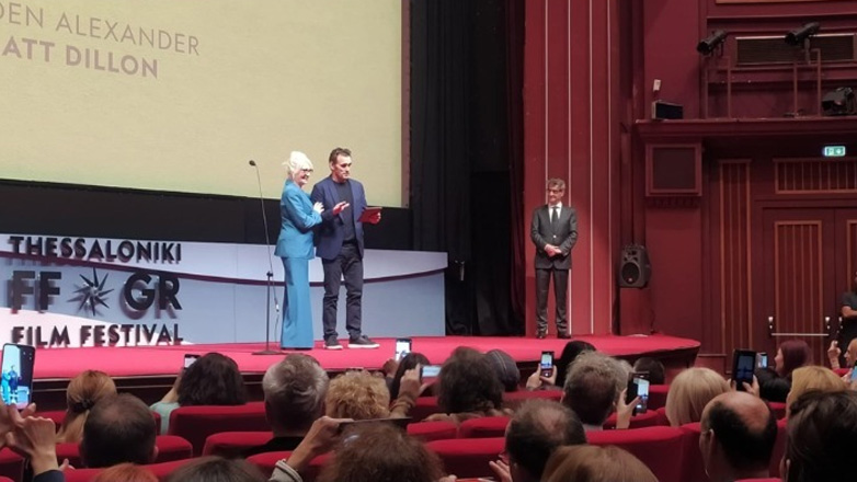 Ο Ματ Ντίλον βραβεύτηκε με τον «Χρυσό Αλέξανδρο» στο 65ο Φεστιβάλ Κινηματογράφου Θεσσαλονίκης