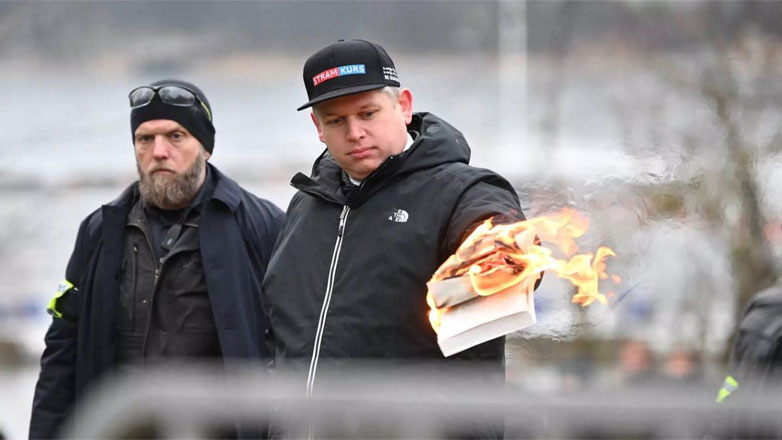 Ακροδεξιός ακτιβιστής καταδικάστηκε σε φυλάκιση 4 μηνών γιατί έκαψε το Κοράνι Ακροδεξιός ακτιβιστής καταδικάστηκε σε φυλάκιση 4 μηνών γιατί έκαψε το Κοράνι