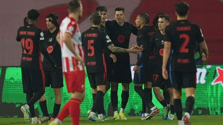 Champions League: Ακάθεκτη η Μπρεστ, άνετα η Μπαρτσελόνα