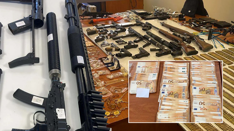 Πονοκέφαλος στην ΕΛ.ΑΣ από το φονικό όπλο που βρέθηκε στις γιάφκες της Δυτ. Αττικής