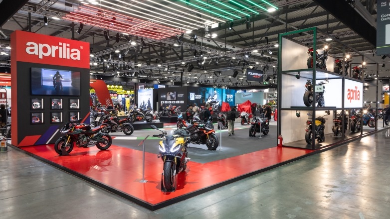 Τα νέα μοντέλα μοτοσυκλετών της Aprilia στην έκθεση του Μιλάνου