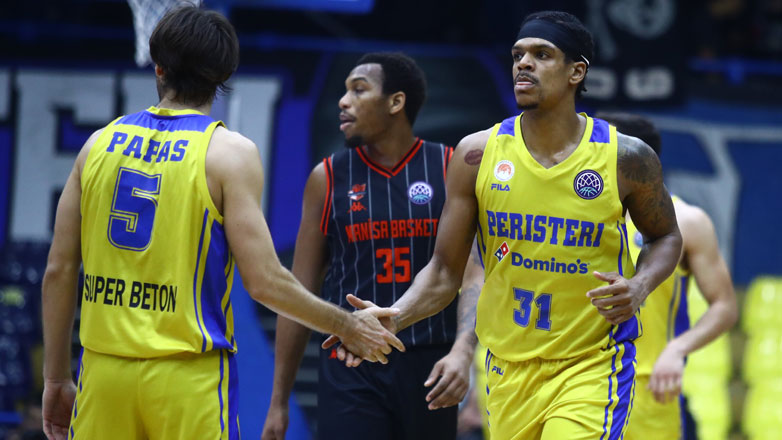 Basketball Champions League: Πρώτη νίκη για το Περιστέρι, 90-78 τη Μανίσα