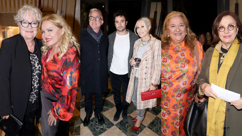 Οι celebrities που έδωσαν το «παρών» στην πρεμιέρα της πάραστασης «Τριαντάφυλλο στο στήθος» στο Θέατρο Πτι Παλαί Οι celebrities που έδωσαν το «παρών» στην πρεμιέρα της πάραστασης «Τριαντάφυλλο στο στήθος» στο Θέατρο Πτι Παλαί