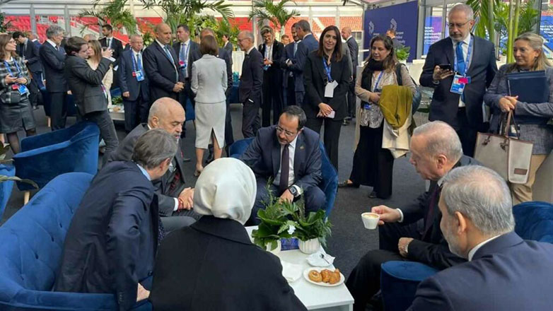 Βουδαπέστη: Άτυπη «Σύνοδος Κορυφής» Μητσοτάκη, Ερντογάν, Χριστοδουλίδη και Ράμα