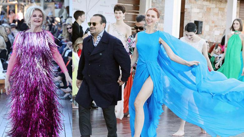 Βασίλης Ζούλιας: Οι λαμπερές εμφανίσεις των celebrities που έδωσαν το παρών στο fashion show
