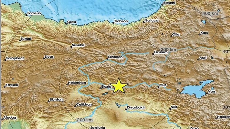 Σεισμός στην Ανατολική Τουρκία