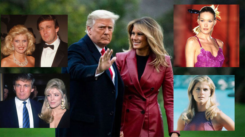 Donald Trump: Από την Carla Bruni μέχρι την Melania – Όλες οι εντυπωσιακές γυναίκες που πέρασαν από το πλευρό του πλανητάρχη