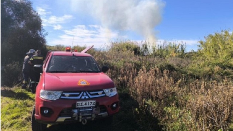 Φωτιά στην Κέρκυρα