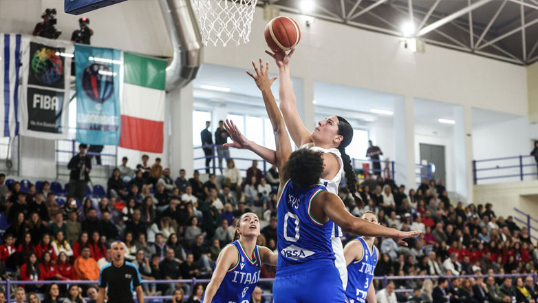 Μπάσκετ γυναικών: Μεγάλη νίκη για την Εθνική, 56-45 την Ιταλία