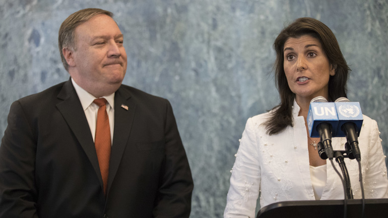 Ο Τραμπ αποκλείει Νίκι Χέιλι και Μάικ Πομπέο Ο Τραμπ αποκλείει Νίκι Χέιλι και Μάικ Πομπέο