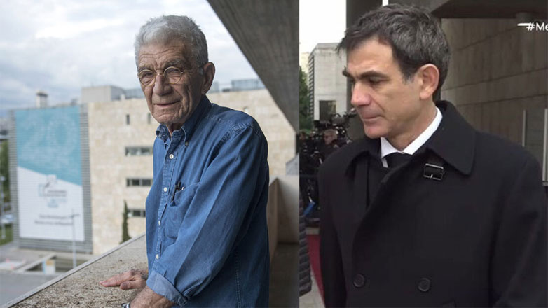 Συγκινημένος ο γιος του Γιάννη Μπουτάρη στην πολιτική κηδεία του πατέρα του Συγκινημένος ο γιος του Γιάννη Μπουτάρη στην πολιτική κηδεία του πατέρα του