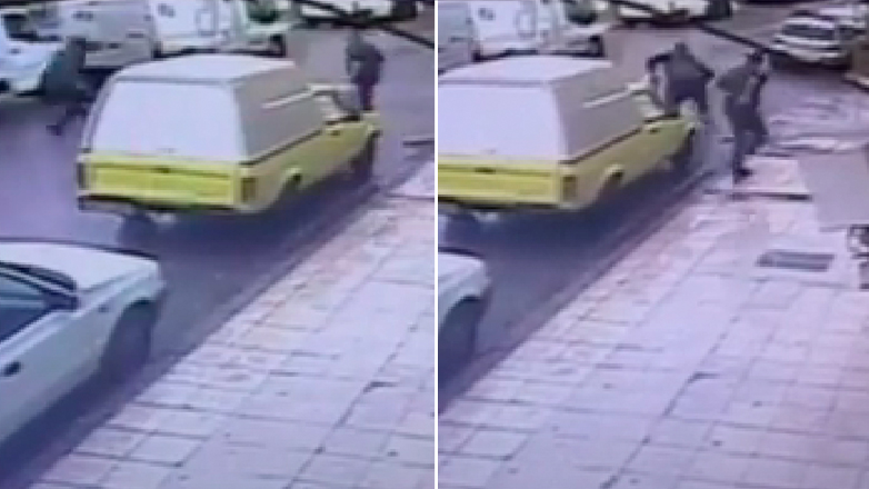 Καρέ καρέ η αιματηρή ληστεία σε χρηματαποστολή