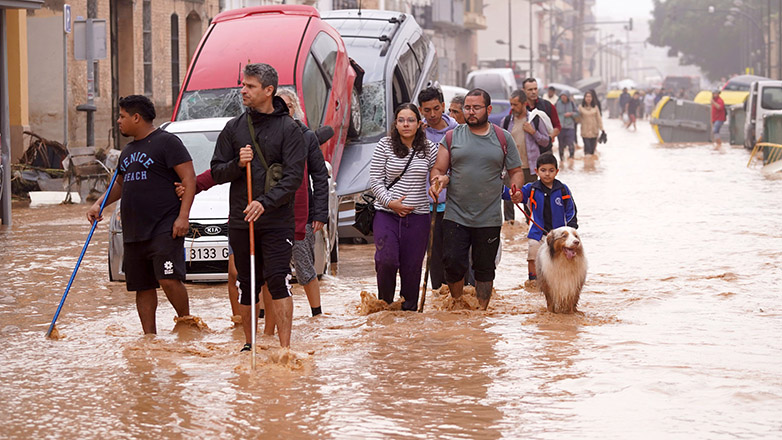 Ισπανία: Επιφυλακή για νέες ισχυρές βροχοπτώσεις στην Βαλένθια