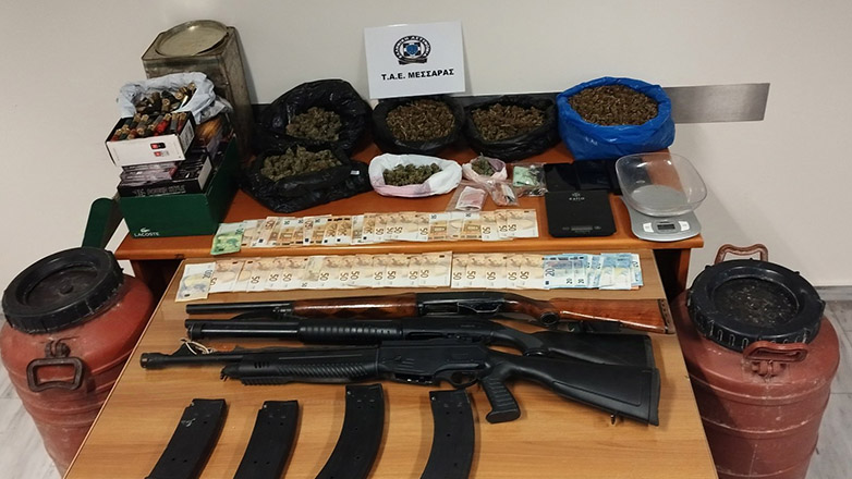 Ηράκλειο: Είχε κρύψει στις καλαμιές δύο κιλά κάνναβη