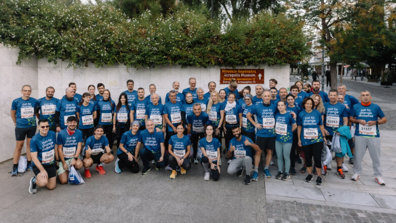 Η ομάδα “Run to Change Diabetes” της Novo Nordisk Hellas στον 41ο Αυθεντικό Μαραθώνιο της Αθήνας 2024 Η ομάδα “Run to Change Diabetes” της Novo Nordisk Hellas στον 41ο Αυθεντικό Μαραθώνιο της Αθήνας 2024
